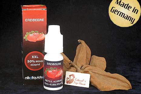 Niko Liquids E-Zigarette "Rot" Erdbeere 15ml